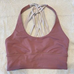 Lululemon Sports Bra Two Toned Pink Size 4